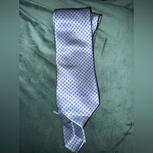 Stefano Ricci Blue Micro Geometric Men's Silk Tie Quietv Luxury